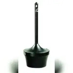 Aladdin Smokers' Station - Ascher, Rubbermaid VB 395660 - Schwarz