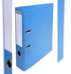 Exacompta 53742E 10x Ordner aus PVC mit 2 Ringen, R&uuml;cken 70mm, 32x29cm f&uuml;r...