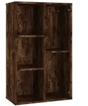 vidaXL B&uuml;cherregal/Sideboard R&auml;uchereiche 50x25x80 cm Holzwerkstoff