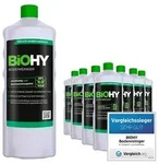 BiOHY Bodenreiniger (9x1l Flasche) | Konzentrat f&uuml;r alle Reinigungsger&auml;te und...