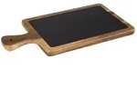 APS Servierbrett/Speisenbrett, 2-teilig26 x 18 cm, H: 2 cm