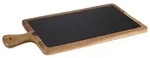 APS Servierbrett/Speisenbrett, 2-teilig33 x 20 cm, H: 2 cm