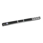 BACHMANN BN0500 19" PDU 1HE 16xC13 4x Schutzkontakt, Leistungsmessung, Anschluss CEE