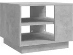vidaXL Couchtisch Betongrau 55x55x43 cm Holzwerkstoff