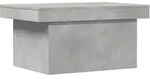 vidaXL Couchtisch Betongrau 80x55x40 cm Holzwerkstoff