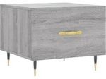 vidaXL Couchtisch Grau Sonoma 50x50x40 cm Holzwerkstoff
