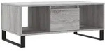 vidaXL Couchtisch Grau Sonoma 90x50x36,5 cm Holzwerkstoff