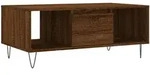 vidaXL Couchtisch Braun Eichen-Optik 90x50x36,5 cm Holzwerkstoff