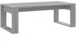 vidaXL Couchtisch Grau Sonoma 102x50x35 cm Holzwerkstoff
