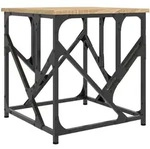 vidaXL Couchtisch Sonoma-Eiche 45x45x47,5 cm Holzwerkstoff
