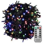 Monzana Lichterkette 40m 400 LED bunt Fernbedienung