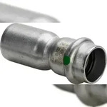 VIEGA Reduzierst&uuml;ck Sanpress Inox Edelstahl 42x28mm