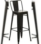 CLP Metall Barhocker Mason schwarz-gold