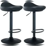 CLP 2er Set Barhocker Alisson schwarz
