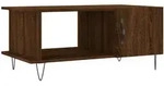 vidaXL Couchtisch Braun Eichen-Optik 90x50x40 cm Holzwerkstoff