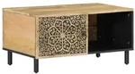 vidaXL Couchtisch 80x50x40 cm Massivholz Mango