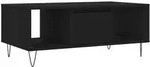 vidaXL Couchtisch Schwarz 90x50x36,5 cm Holzwerkstoff
