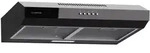 Klarstein Contempo 60 Unterbau-Dunstabzugshaube 60cm 200m3/h LED Edelstahl Acryl