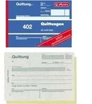 herlitz Formularbuch Quittung A6 402 2x40 Blatt selbstdurchschreibend VE=4 St&uuml;ck