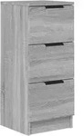 vidaXL Sideboard Grau Sonoma 30x30x70 cm Holzwerkstoff