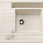 BLANCO GmbH + Co KG BLANCO ZIA XL 6 S Compact Einbausp&uuml;le SILGRANIT softwei&szlig; ab 60