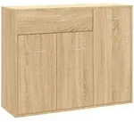 vidaXL Sideboard Sonoma-Eiche 88x30x70 cm Holzwerkstoff