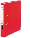 Falken 09984162 25x PP-Color-Ordner A4, R&uuml;cken 50mm, mit Einsteckschild - Rot