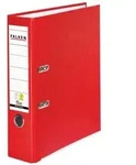 Falken 09984071 20x PP-Color-Ordner A4, R&uuml;cken 80mm, mit Einsteckschild - Rot