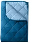 wometo Microfaser Sommer Steppbett 155x220 dunkelblau & blau / OEKO-TEX /...