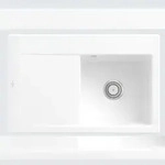 Villeroy & Boch Villeroy&Boch Sp&uuml;lbecken, K&uuml;chensp&uuml;le Subway Style 45 Wei&szlig; Alpin