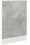 vidaXL Geschirrsp&uuml;lerblende Lyon Betongrau 45x3x67 cm