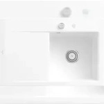 Villeroy & Boch Villeroy&Boch Sp&uuml;lbecken, K&uuml;chensp&uuml;le Subway Style 45 Wei&szlig; Alpin