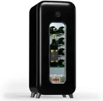 Klarstein Shirley 15 Uno Weink&uuml;hlschrank 15 Flaschen 5 - 20 &deg;C Touch Retro Schwarz