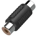 Hama 7205182 Audio-Adapter Cinch-Kupplung, schwarz