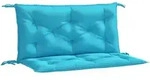 vidaXL Gartenbank-Auflagen 2 Stk. T&uuml;rkis 100x50x7 cm Stoff