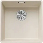 BLANCO GmbH + Co KG BLANCO SUBLINE 400-F Einbausp&uuml;le SILGRANIT softwei&szlig; ab 50 cm
