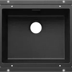 BLANCO GmbH + Co KG BLANCO SUBLINE 500-U Einbausp&uuml;le SILGRANIT anthrazit ab 60 cm
