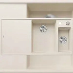 BLANCO GmbH + Co KG BLANCO AXIA III 6 S Einbausp&uuml;le SILGRANIT softwei&szlig; ab 60 cm mit