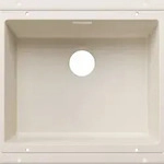 BLANCO GmbH + Co KG BLANCO SUBLINE 500-U Einbausp&uuml;le SILGRANIT softwei&szlig; ab 60 cm