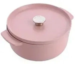 KitchenAid Br&auml;ter mit Deckel rosa geeignet f&uuml;r alle Herdarten Bis zu 260&deg;C