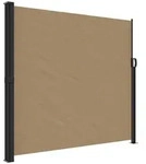 vidaXL Seitenmarkise Ausziehbar Taupe 180x300 cm