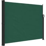 vidaXL Seitenmarkise Ausziehbar Dunkelgr&uuml;n 160x500 cm