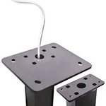 InLine&reg; Universal Wallbox-Standfu&szlig; XL mit EV-Ladekabel Halterung, schwarz
