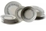 Ritzenhoff & Breker Cecina Teller-Set 18-teilig Graphit