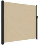 vidaXL Seitenmarkise Ausziehbar Beige 180x300 cm