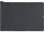 vidaXL Balkon-Sichtschutz Anthrazit 400x75 cm PVC