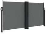 vidaXL Seitenmarkise Ausziehbar Anthrazit 120x600 cm