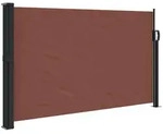 vidaXL Seitenmarkise Ausziehbar Braun 117x300 cm