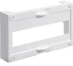 Hager universN Abdeckung Verteilerfeld, 250x150x56mm, Kunststoff, Schnellschlie&szlig;end,