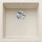 BLANCO GmbH + Co KG BLANCO SUBLINE 400-U Einbausp&uuml;le SILGRANIT softwei&szlig; ab 50 cm